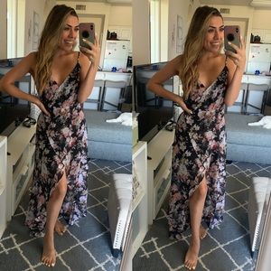 Dresses - Floral High Low Dress Dresses - Floral High Low Dress